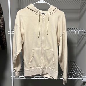NWOT * DSG Cream Full Zip Hoodie Size XS